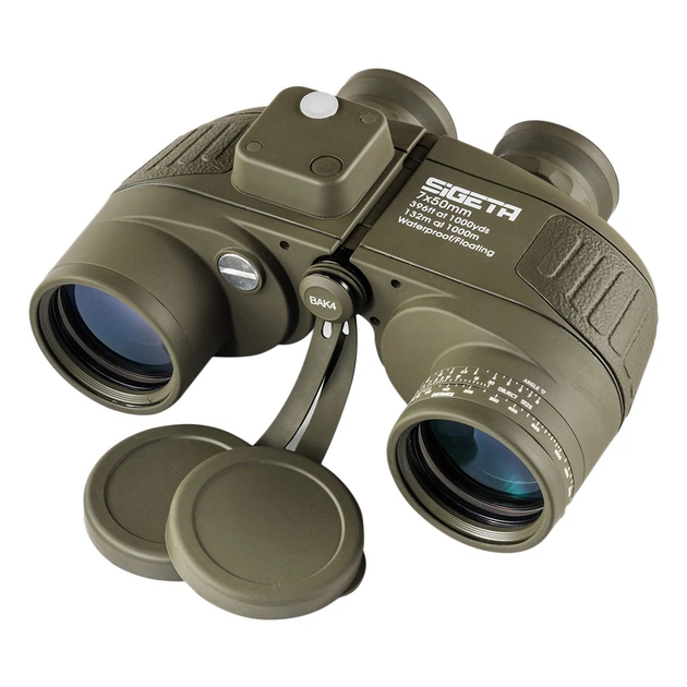 Бінокль Sigeta Admiral 7x50 Military Floating/Compass/Reticle (65810) - picture 1