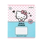 Зошит Kite Hello Kitty, 12 аркушів, лінія (HK22-234) - зменшене зображення 2