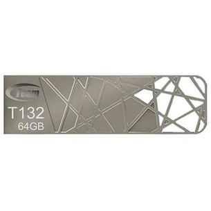 USB флеш накопичувач Team 64GB T132 Silver USB 3.0 (TT13264GS01) зображення 1
