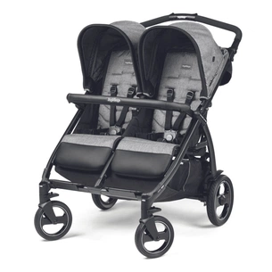 Коляска Peg-Perego Book for Two Cinder сіра (IP05280000GL53RO01) зображення 1