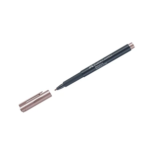Маркер Faber-Castell металік для декору Metallics Marker Kissed by a rose, M (1,5 мм), колір рожевий (32024) зображення 1