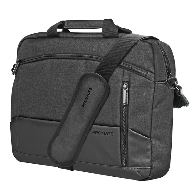 Сумка для ноутбука Promate 15.6" Satchel-MB black (satchel-mb.black) - изображение 1