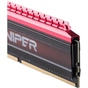 Модуль пам'яті для комп'ютера DDR4 16GB (2x8GB) 2666 MHz PE-V4 BLK/RED DUALCH Patriot (PV416G266C5K) - уменьшенное изображение 3