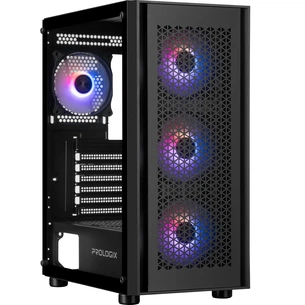 Корпус Prologix Glower GM-07RBA Black зображення 1