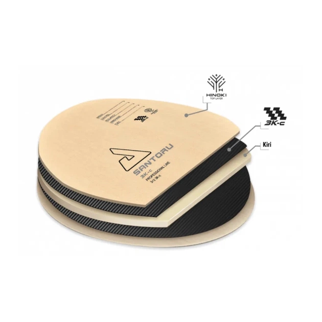 Основа для ракетки Joola Santoru 3K-C FL (65050) (931079) - picture 3