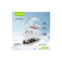 Мишка BAVIN G-K-992 RGB Wireless/Bluetooth White (G-K-992-WH) - зменшене зображення 8