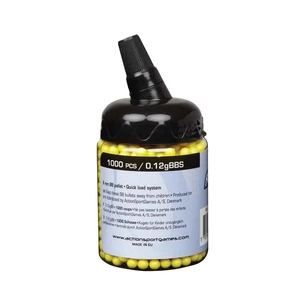 Страйкбольні кульки ASG Standard Yellow 6мм 0,12г 1000шт (14148) зображення 1