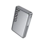 Батарея універсальна HOCO 10000mAh Sunlight PD/20W Magnetic with stand Metal Grey (Q36A / 714987) - зменшене зображення 4