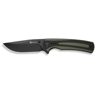 Ніж Sencut Regnator, Black/Green G10, Black Stonewash (S24057-2) зображення 1