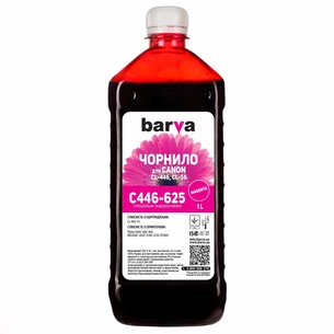 Чорнило Barva CANON CL-446/CL-56 1л MAGENTA (C446-625) зображення 1
