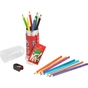 Карандаши цветные Faber-Castell Grip 15 кольорів в пластиковому тубі в формі"Ракети" (112457) (27635) - уменьшенное изображение 2