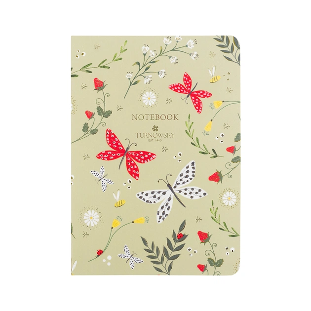 Книга записна Axent A5 TR Secret Garden 2, 80 аркушів клітинка (8700-18-A-TR) - зображення 1