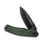 Ніж Sencut Slashkin Black Blade Green Micarta (S20066-3) - зменшене зображення 4