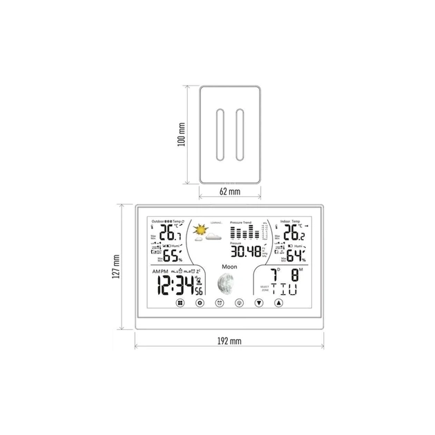 Метеостанція EMOS E6018 - зображення 9