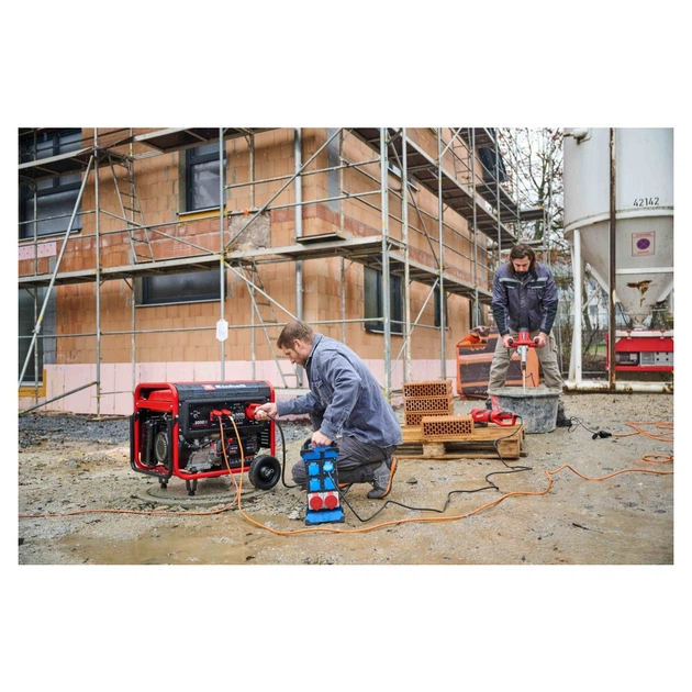 Генератор Einhell TC-PG 8000 3-фазний, 230V/400V, 8.0кkW, електростартер, AVR 25л (4152640) - picture 7