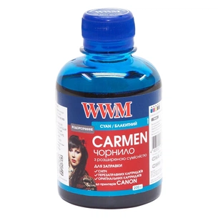 Чорнило WWM CANON UNIVERSAL CARMEN Cyan (CU/C) зображення 1