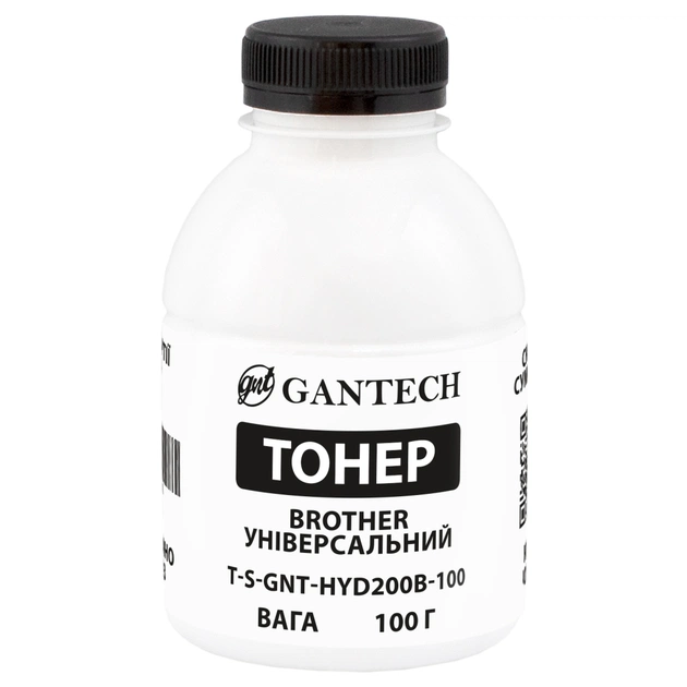 Тонер Brother Universal bottle, 100g Gantech (TSM-HYD200B-100) - изображение 1