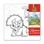 Картина по номерам Santi Jurassic World Dino Friends 25x25 cm (955652) - уменьшенное изображение 2