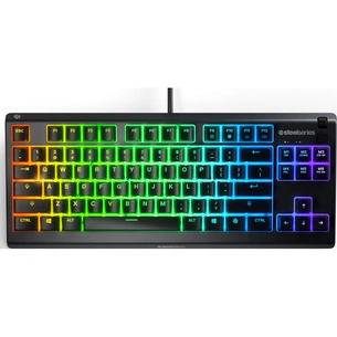 Клавіатура SteelSeries Apex 3 TKL USB UA Black (SS64817) зображення 1