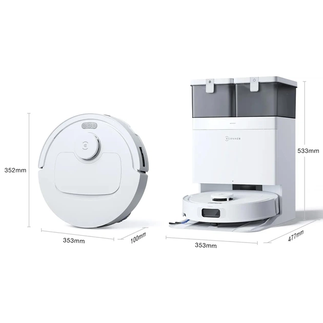 Робот-пилосос Ecovacs Deebot T30C White (DLX71) - зображення 13
