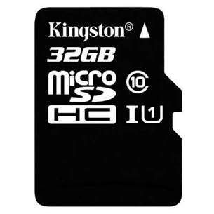 Карта пам'яті Kingston 32GB microSDHC Class 10 UHS-I (SDC10G2/32GB) зображення 1