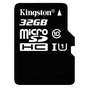 Карта пам'яті Kingston 32GB microSDHC Class 10 UHS-I (SDC10G2/32GB) - зменшене зображення 1