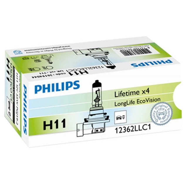 Автолампа Philips галогенова 55W (12362 LLECO C1) - изображение 1