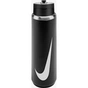 Бутылка для воды Nike SS RECHARGE STRAW BOTTLE 24 OZ N.101.3795.091.24 чорний 709 мл (887791805409) - уменьшенное изображение 1