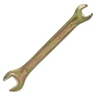 Ключ Sigma ріжковий 8x10мм жовтий цинк (6025101) - зменшене зображення 2