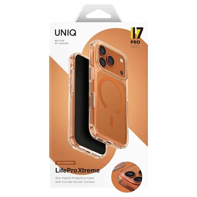 Чехол для мобильного телефона Uniq LifePro Xtreme Apple iPhone 17 Pro Orange (8886463693995) - изображение 5