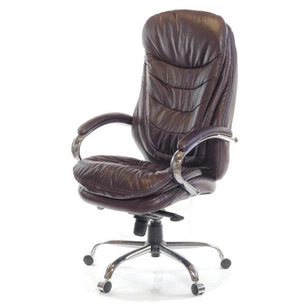 Офісне крісло Аклас Валенсия Soft CH MB коричневе (76464) зображення 1