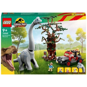 Конструктор LEGO Jurassic World Відкриття брахіозавра 512 деталей (76960) зображення 1