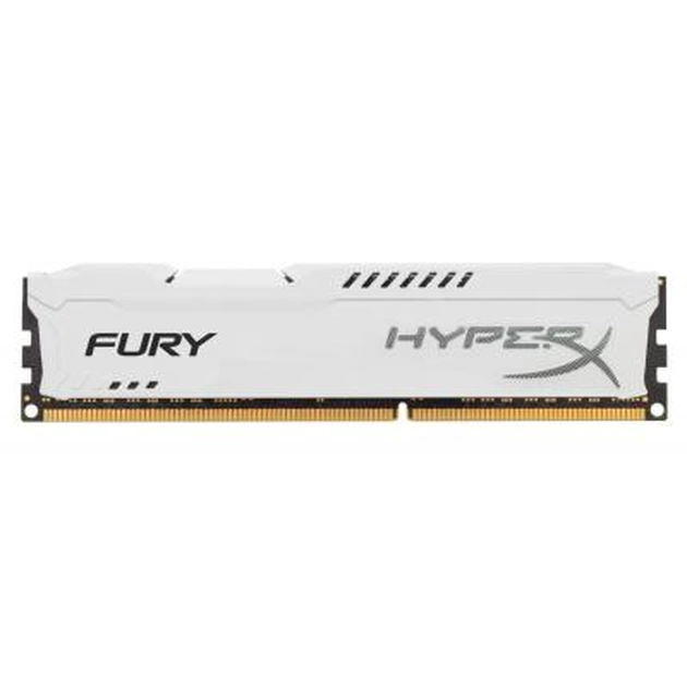 Модуль пам'яті для комп'ютера DDR3 4Gb 1866 MHz HyperX Fury White Kingston Fury (ex.HyperX) (HX318C10FW/4) - изображение 1