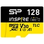 Карта пам'яті Silicon Power 128GB microSDXC class 10 UHS-I U3 V30 A1 Inspire (SP128GBSTXLV3V1NSP) - уменьшенное изображение 2