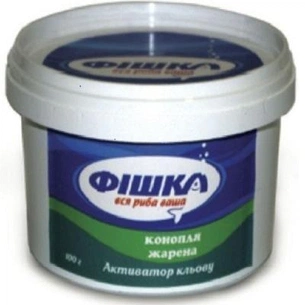 Активатор кльову Фишка 100гр конопля молотая жареная (FSHM01100) зображення 1