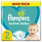 Підгузки Pampers Active Baby Розмір 2 (4-8 кг), 72 шт (8006540032848) - зменшене зображення 1