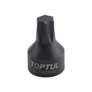 Торцева головка Toptul TORX T40 1/4" цілісна (BCFB0840) зображення 1