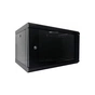 Шафа настінна Hypernet 4U 19" 600x600 (WMNC66-4U-FLAT-BLACK) - зменшене зображення 1