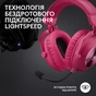 Навушники Logitech G Pro X 2 Lightspeed Wireless Magenta (981-001275) - зменшене зображення 7