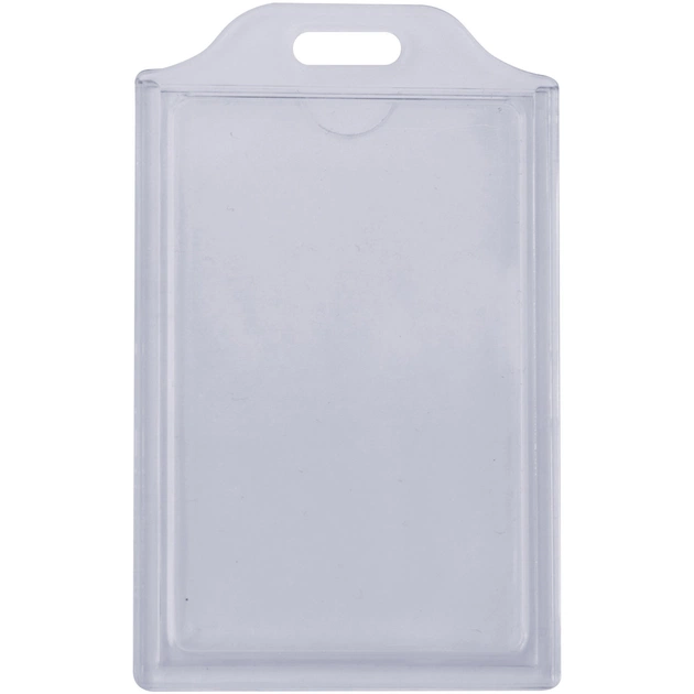 Бейдж Optima вертикальный ABS+PVC, 74х105 мм (O45628) - изображение 1