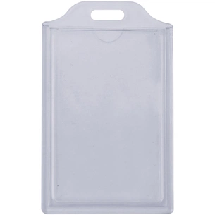 Бейдж Optima вертикальний ABS+PVC, 74х105 мм (O45628) зображення 1