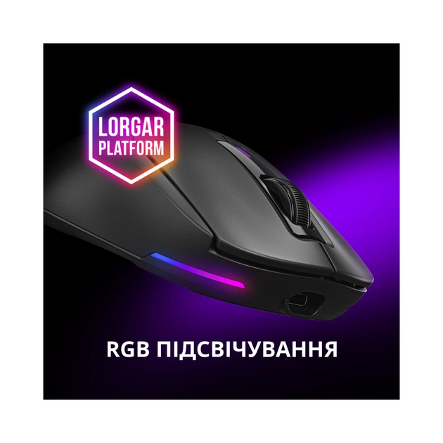 Мишка Lorgar MSA10W Wireless Gaming White (LRG-MSA10W-WH) - picture 11