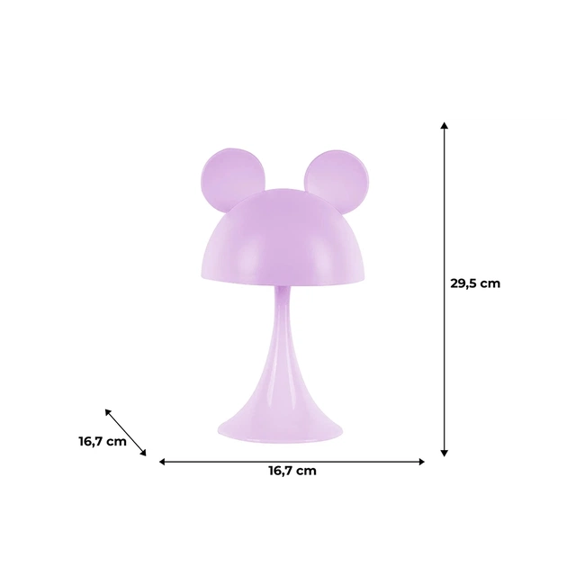 Нічник Kite Світильник LED з акумулятором Simple Mouse, фіолетовий (K25-317-2-5) - picture 6