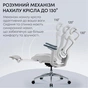 Офісне крісло Sihoo Крісло офісне з підставкою для ніг Sihoo DORO C300L Mesh White with foo (DORO-C300L-A3-102-JT) - зменшене зображення 9