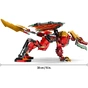 Конструктор LEGO NINJAGO Дракон-трансформер Вайлдфаєр (71868) - зменшене зображення 9