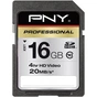 Карта пам'яті PNY flash 16GB SDHC class 10 (P-SDHC16G10-EF) - зменшене зображення 1