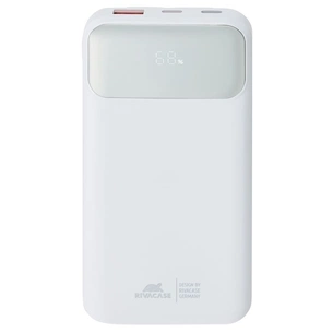 Батарея універсальна RivaCase 10000mA, 22.5W, QC/PD, white (RIVAPOWER VA2211 (White)) зображення 1