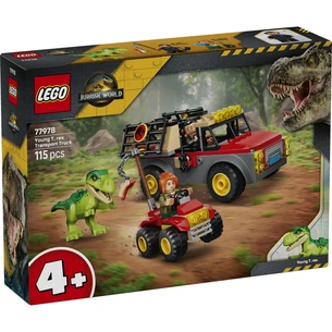 Конструктор LEGO Jurassic World Вантажівка для перевезення молодого тиранозавра (77978) зображення 1