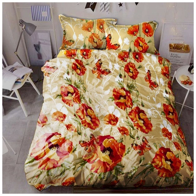 Постільна білизна MirSon Бязь Premium 17-0017 Liliana 200х220 (2200001385207) - зображення 1
