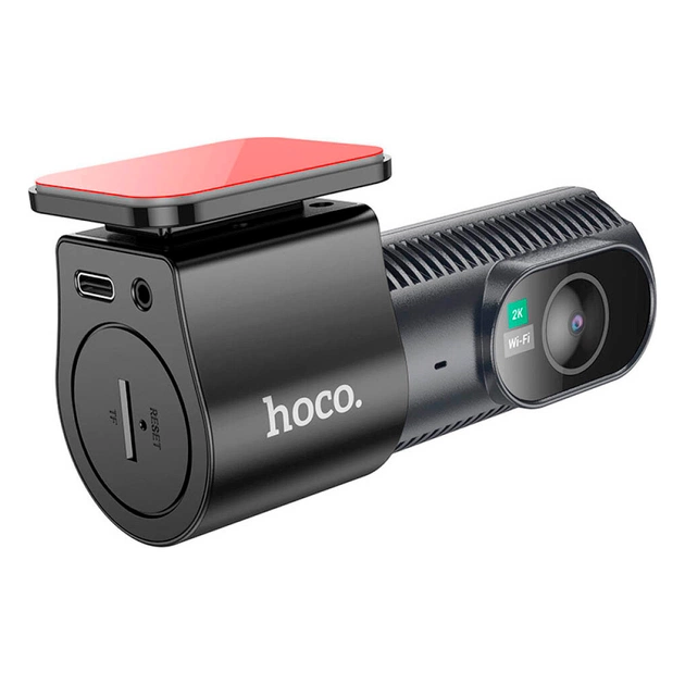 Відеореєстратор HOCO DV7 2K display hidden driving recorder Black (6942007623377) - изображение 1